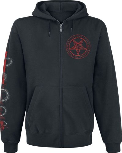 Blackcraft Cult Lovers Sinners FB Zip Hoodie Mikina s kapucí na zip černá