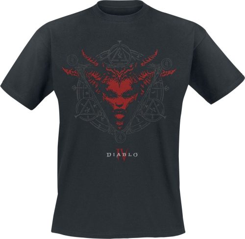 Diablo 4 - Lilith's Sigil Tričko černá