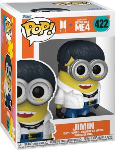 Minions Vinylová figurka č.422 Despicable Me 4 - BTS - Jimin Sberatelská postava vícebarevný