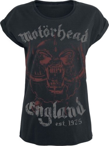 Motörhead England Dámské tričko černá