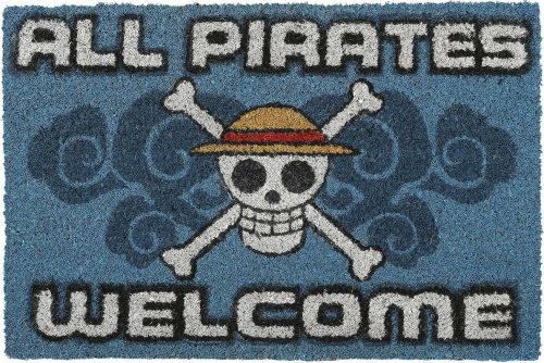 One Piece All Pirates Welcome Rohožka vícebarevný