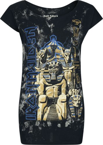 Iron Maiden Powerslave Dámské tričko charcoal