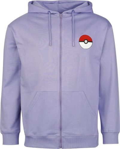 Pokémon Gengar Mikina s kapucí na zip šeríková