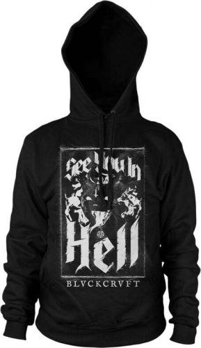 Blackcraft Cult See You In Hell Cat Hoodie Mikina s kapucí černá