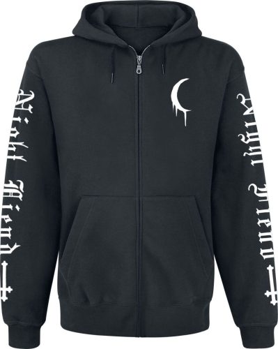 Blackcraft Cult Nocturnal FB Zip Hoodie Mikina s kapucí na zip černá