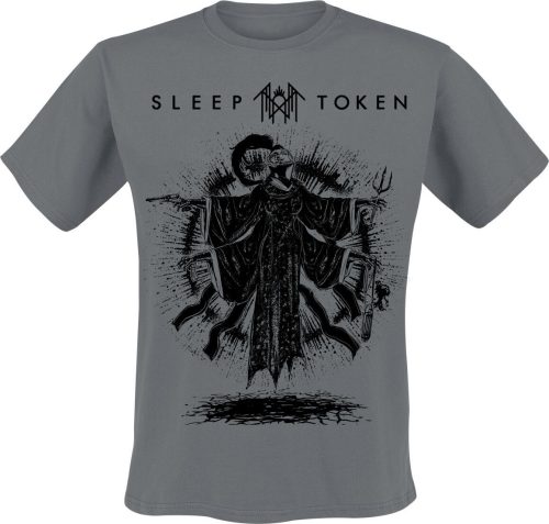 Sleep Token Ascension Tričko charcoal