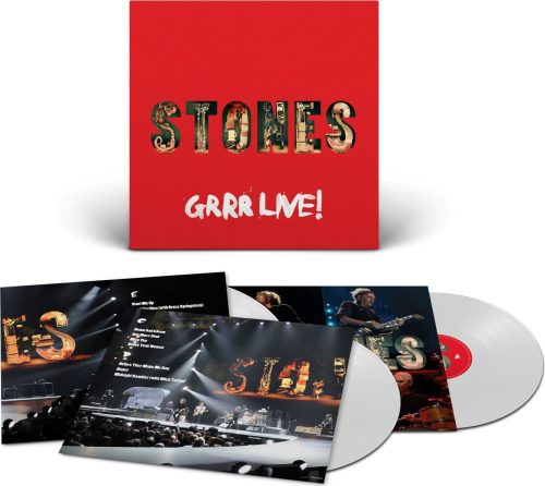 The Rolling Stones GRRR Live! (Live at Newark) 3-LP barevný