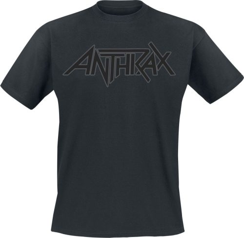 Anthrax Logo Tričko černá