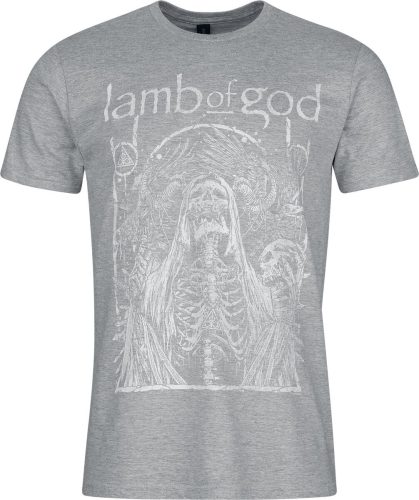 Lamb Of God Death Tričko šedá