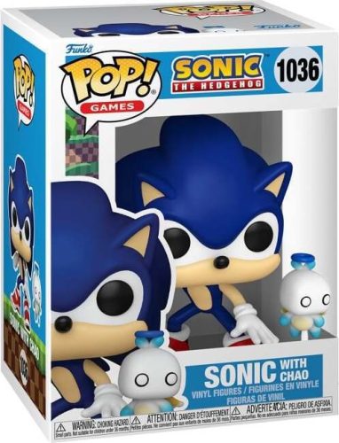 Sonic The Hedgehog Vinylová figurka č.1036 Sonic With Chao Sberatelská postava vícebarevný