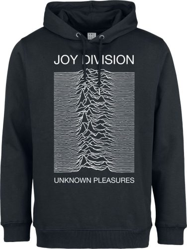 Joy Division Amplified Collection - Unknown Pleasures Mikina s kapucí černá