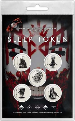 Sleep Token Vessel Mask Odznak vícebarevný