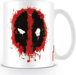 Deadpool Splatter Hrnek bílá/cerná/cervená