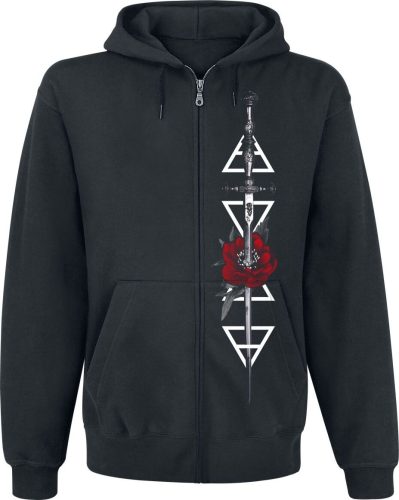 Blackcraft Cult Eternal Love FB Zip Hoodie Mikina s kapucí na zip černá