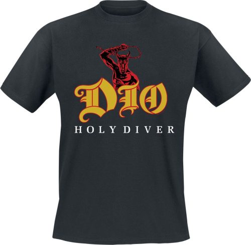 Dio Holy diver Tričko černá