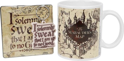 Harry Potter Marauder's Map - Geschenk-Set Fan balícek vícebarevný