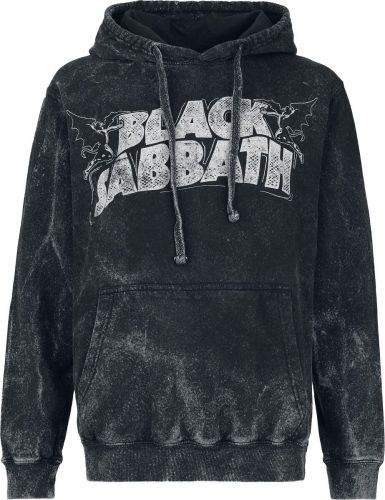 Black Sabbath The End Dámská mikina s kapucí charcoal