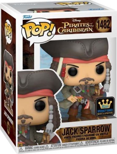 Piráti z Karibiku Vinylová figurka č.1482 Jack Sparrow Sberatelská postava vícebarevný