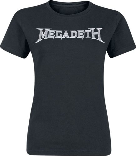 Megadeth Logo Dámské tričko černá