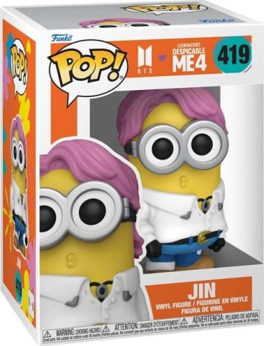 Minions Vinylová figurka č.419 Despicable Me 4 - BTS - Jin Sberatelská postava vícebarevný