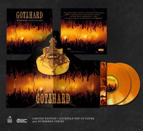 Gotthard Homegrown - Live in Lugano LP standard