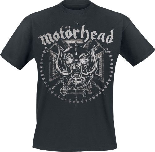 Motörhead Iron Cross Swords Tričko černá