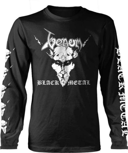 Venom Black metal Tričko s dlouhým rukávem černá