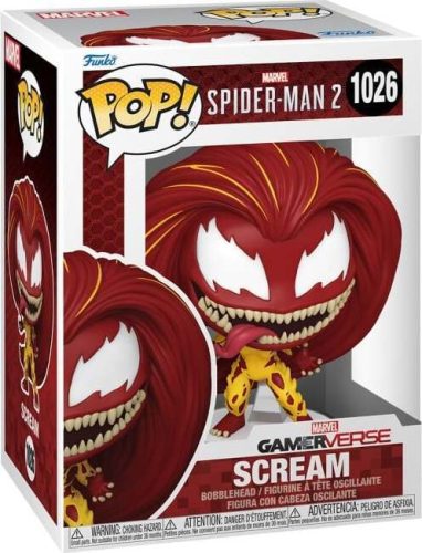 Spider-Man Vinylová figurka č.1026 Scream 2 Sberatelská postava vícebarevný