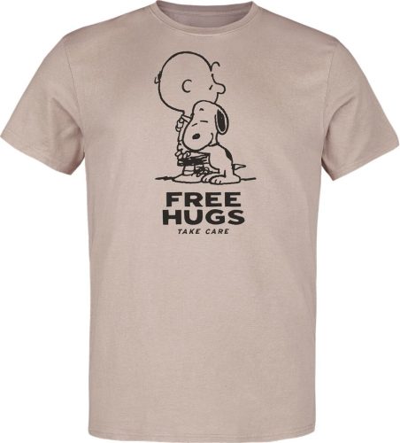 Peanuts Free Hugs Tričko vícebarevný