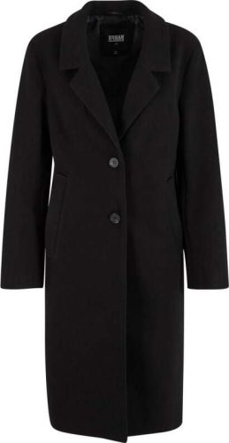 Urban Classics Ladies Basic Coat Dámský kabát černá