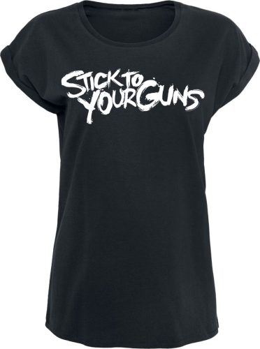 Stick To Your Guns Logo Dámské tričko černá