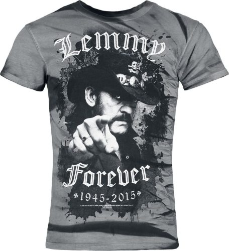 Motörhead Lemmy Tričko šedá