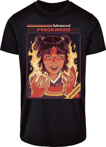 Steven Rhodes Advanced Pyrokinesis Tričko černá