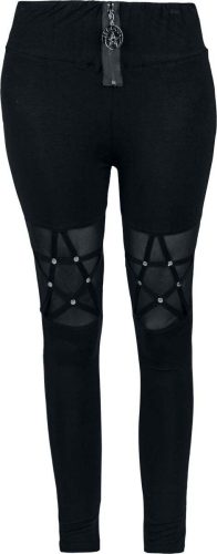 Banned Alternative Queen Vix Leggings Leginy černá