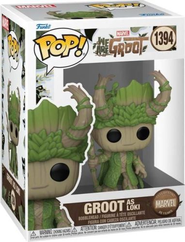 Marvel Vinylová figurka č.1394 We Are Groot - Groot as Loki Sberatelská postava vícebarevný