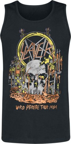 Slayer World Sacrifice Tank top černá