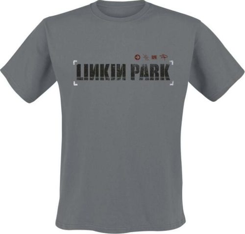 Linkin Park Hybrid Theory Tričko charcoal