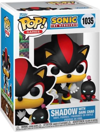 Sonic The Hedgehog Vinylová figurka č.1035 Shadow with Dark Chao Sberatelská postava vícebarevný