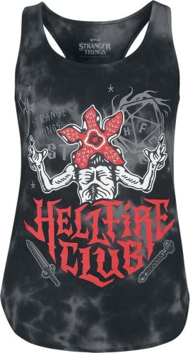 Stranger Things Hellfire Club Tank top vícebarevný