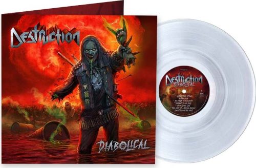 Destruction Diabolical LP transparentní