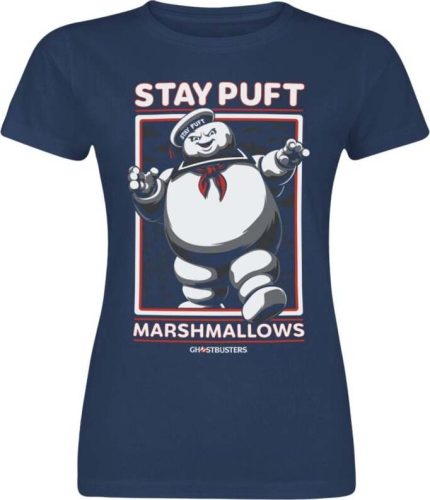 Ghostbusters Stay Puft Dámské tričko námořnická modrá