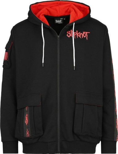 Slipknot EMP Signature Collection - Oversize Mikina s kapucí na zip černá