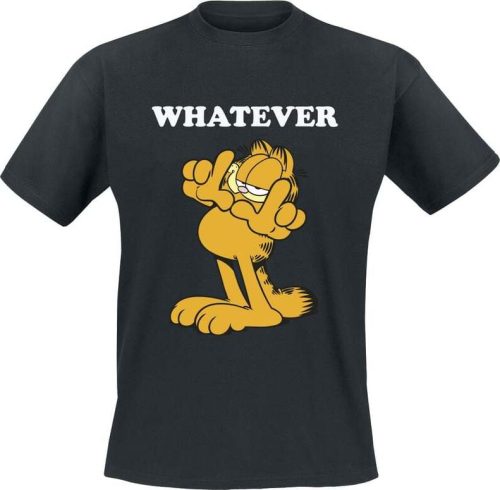 Garfield Whatever Tričko černá