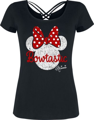 Mickey & Minnie Mouse Bowtastic Dámské tričko černá