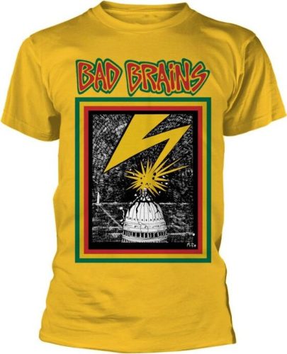 Bad Brains Bad Brains Tričko žlutá