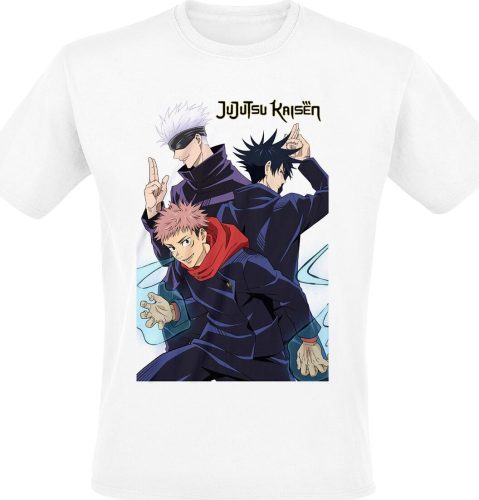 Jujutsu Kaisen Trio Tričko bílá