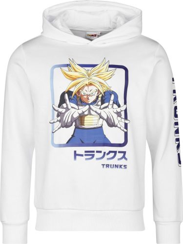 Dragon Ball Z - Trunks Attack Mikina s kapucí bílá