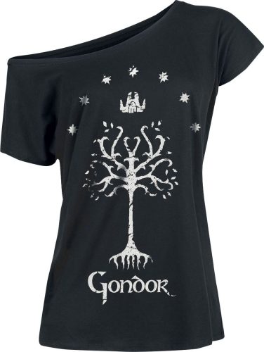 Pán prstenů Tree Of Gondor Dámské tričko černá