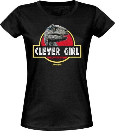 Jurassic Park Clever Girl Dámské tričko černá