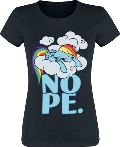 My Little Pony Rainbow Dash - NOPE Dámské tričko černá